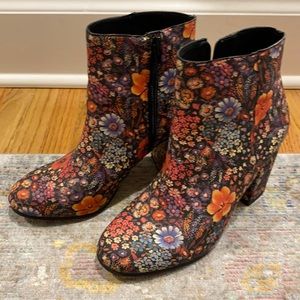 Floral Booties